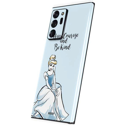 Disney Princess Cinderella Have Courage and Be Kind Art Galaxy Note20 Ultra 5G Skin