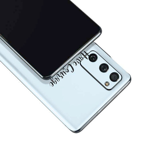 Disney Princess Cinderella Have Courage and Be Kind Art Galaxy S20 Fan Edition Skin