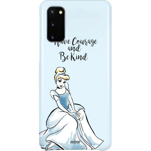 Disney Princess Cinderella Have Courage and Be Kind Art Galaxy S20 Lite Case