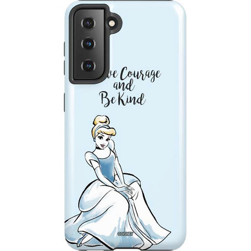Disney Princess Cinderella Have Courage and Be Kind Art Galaxy S21 5G Pro Case