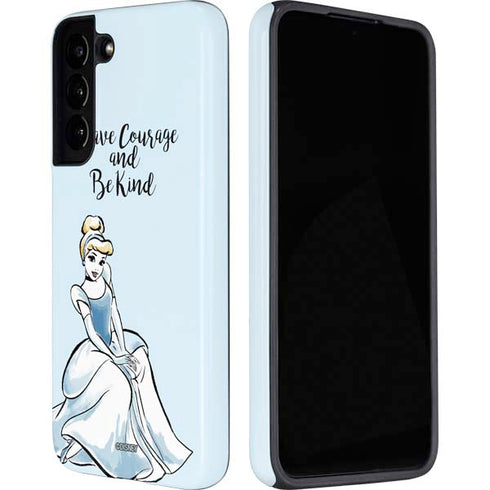 Disney Princess Cinderella Have Courage and Be Kind Art Galaxy S22 Plus Pro Case