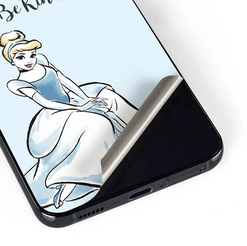Disney Princess Cinderella Have Courage and Be Kind Art Galaxy S22 Skin