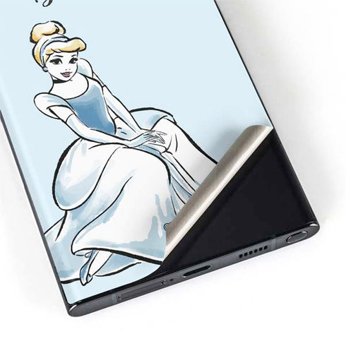 Disney Princess Cinderella Have Courage and Be Kind Art Galaxy S22 Ultra Skin