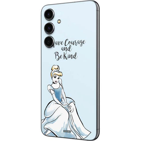 Disney Princess Cinderella Have Courage and Be Kind Art Galaxy S23 FE Skin