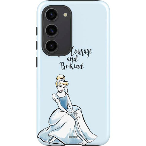 Disney Princess Cinderella Have Courage and Be Kind Art Galaxy S23 Pro Case