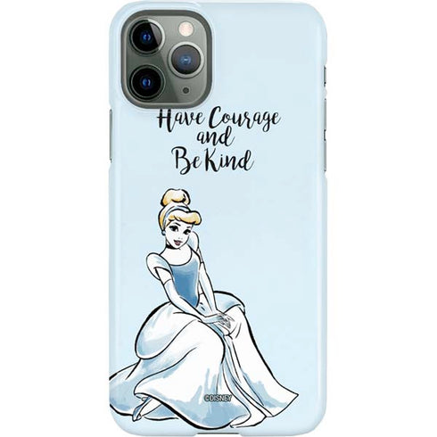 Disney Princess Cinderella Have Courage and Be Kind Art iPhone 11 Pro Lite Case