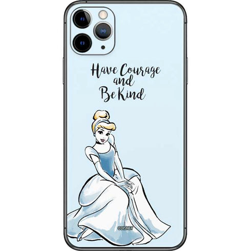 Disney Princess Cinderella Have Courage and Be Kind Art iPhone 11 Pro Max Skin