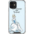Disney Princess Cinderella Have Courage and Be Kind Art iPhone 12 Mini Clear Case