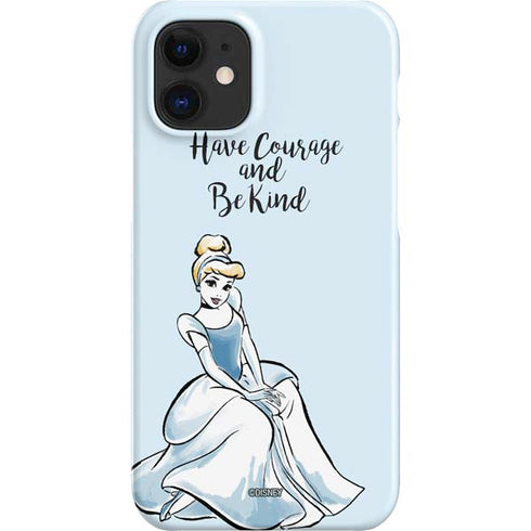 Disney Princess Cinderella Have Courage and Be Kind Art iPhone 12 Mini Lite Case