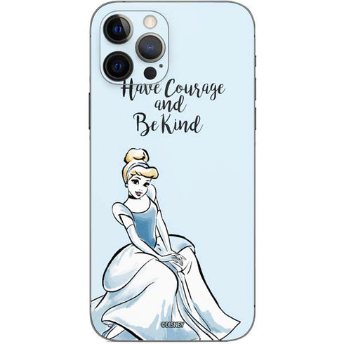 Disney Princess Cinderella Have Courage and Be Kind Art iPhone 12 Pro Skin