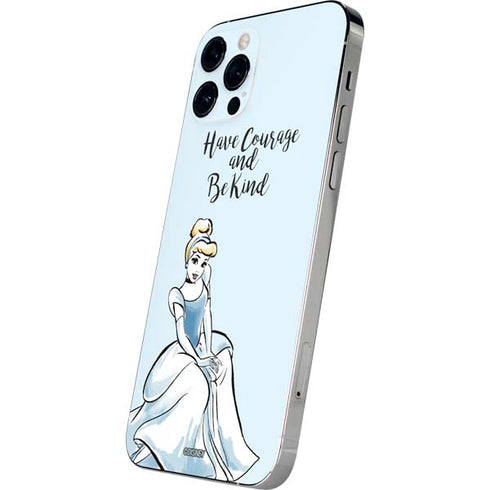 Disney Princess Cinderella Have Courage and Be Kind Art iPhone 12 Pro Skin