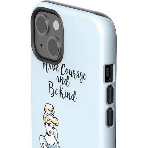 Disney Princess Cinderella Have Courage and Be Kind Art iPhone 13 Impact Case