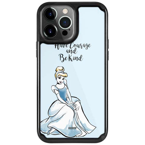 Disney Princess Cinderella Have Courage and Be Kind Art iPhone 13 Pro Cargo Case