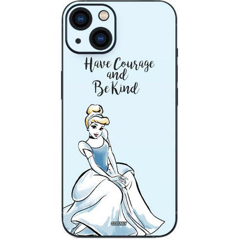 Disney Princess Cinderella Have Courage and Be Kind Art iPhone 13 Skin