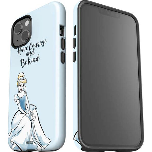 Disney Princess Cinderella Have Courage and Be Kind Art iPhone 15 Plus Impact Case