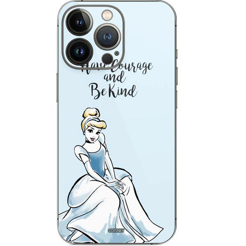 Disney Princess Cinderella Have Courage and Be Kind Art iPhone 14 Pro Skin