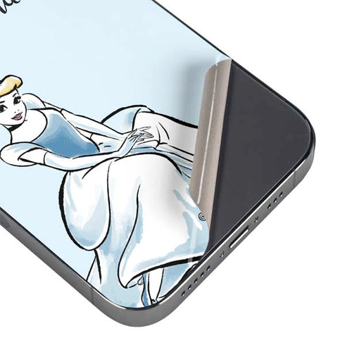 Disney Princess Cinderella Have Courage and Be Kind Art iPhone 14 Pro Skin
