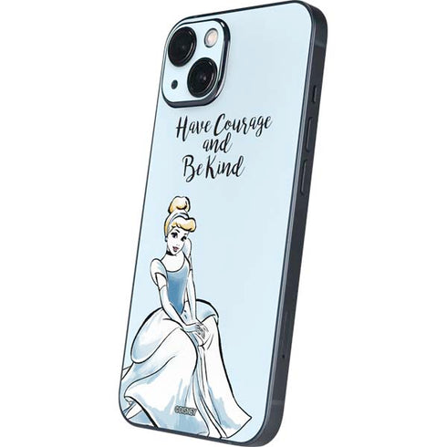 Disney Princess Cinderella Have Courage and Be Kind Art iPhone 14 Skin