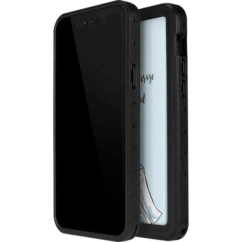 Disney Princess Cinderella Have Courage and Be Kind Art iPhone 15 Plus Waterproof Case