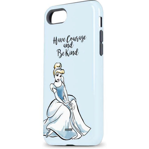 Disney Princess Cinderella Have Courage and Be Kind Art iPhone 8 Pro Case