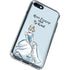 Disney Princess Cinderella Have Courage and Be Kind Art iPhone SE (2nd & 3rd Gen) Clear Case