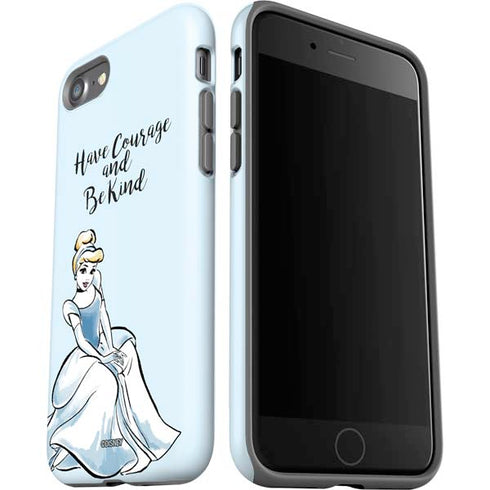Disney Princess Cinderella Have Courage and Be Kind Art iPhone SE (2nd & 3rd Gen) Pro Case