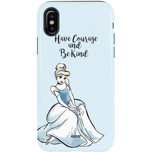 Disney Princess Cinderella Have Courage and Be Kind Art iPhone X Pro Case