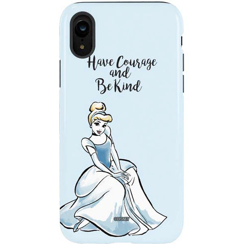 Disney Princess Cinderella Have Courage and Be Kind Art iPhone XR Pro Case