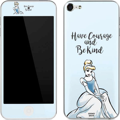 Disney Princess Cinderella Have Courage and Be Kind Art Apple iPod Skin