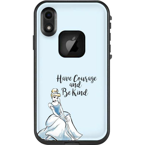 Disney Princess Cinderella Have Courage and Be Kind Art LifeProof Fre iPhone Skin