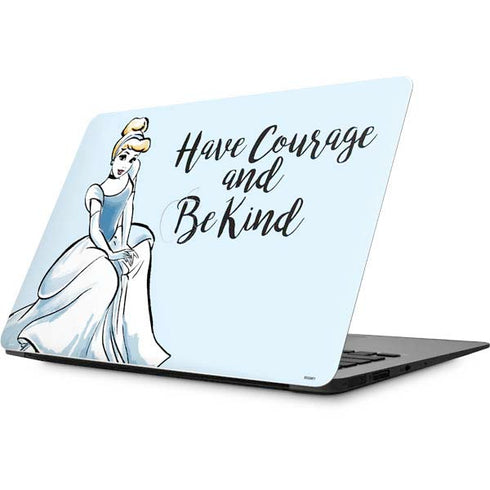 Disney Princess Cinderella Have Courage and Be Kind Art Apple MacBook Skin