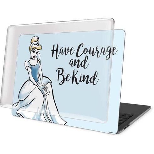 Disney Princess Cinderella Have Courage and Be Kind Art MacBook Pro 15in (2016-19) Case plus Skin