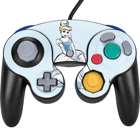 Disney Princess Cinderella Have Courage and Be Kind Art Nintendo GameCube Controller Skin