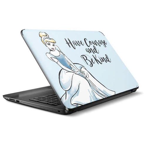 Disney Princess Cinderella Have Courage and Be Kind Art HP Notebook Skin