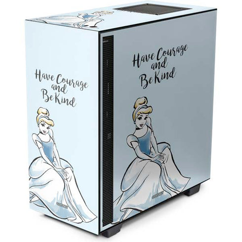 Disney Princess Cinderella Have Courage and Be Kind Art NZXT H510 Compact ATX Mid-Tower Case Skin