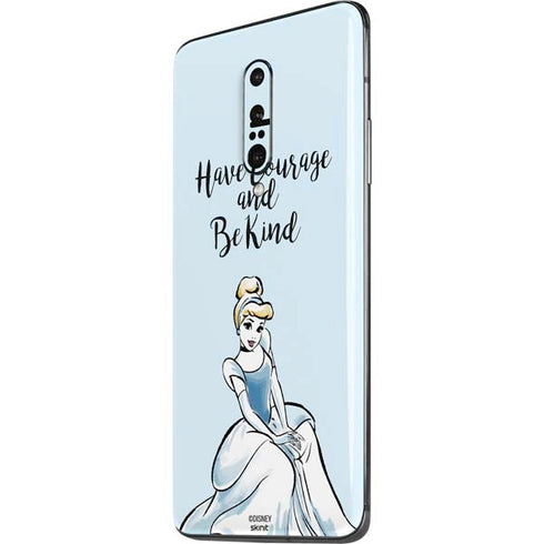 Disney Princess Cinderella Have Courage and Be Kind Art OnePlus 7 Pro Skin