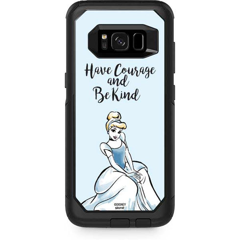 Disney Princess Cinderella Have Courage and Be Kind Art Otterbox Commuter Galaxy Skin