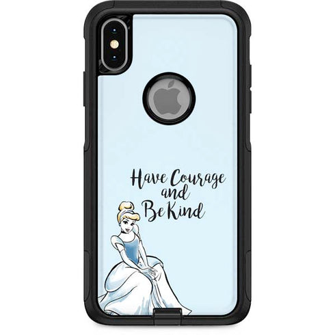 Disney Princess Cinderella Have Courage and Be Kind Art Otterbox Commuter iPhone Skin