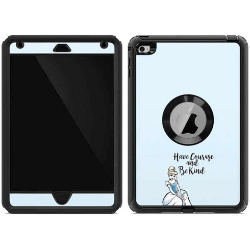 Disney Princess Cinderella Have Courage and Be Kind Art Otterbox Defender iPad Skin