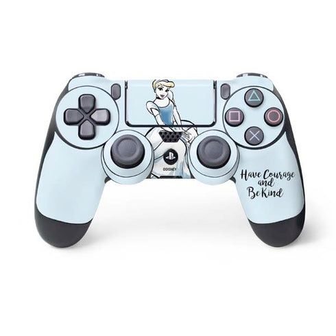 Disney Princess Cinderella Have Courage and Be Kind Art PS4 Controller Skin