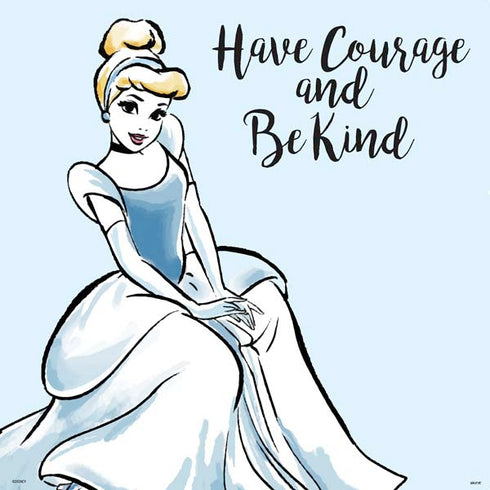 Disney Princess Cinderella Have Courage and Be Kind Art PS4 Pro/Slim Controller Skin