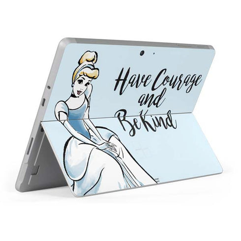 Disney Princess Cinderella Have Courage and Be Kind Art Surface Go Skin