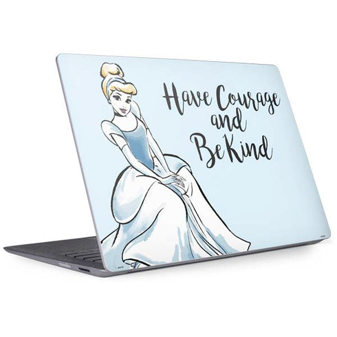 Disney Princess Cinderella Have Courage and Be Kind Art Surface Laptop 2 Skin