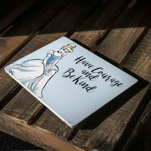 Disney Princess Cinderella Have Courage and Be Kind Art Surface Laptop 2 Skin