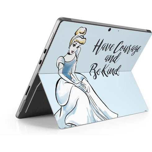 Disney Princess Cinderella Have Courage and Be Kind Art Surface Pro 8 Skin