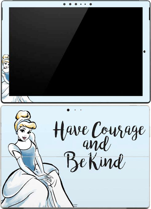 Disney Princess Cinderella Have Courage and Be Kind Art Surface Pro (2017) Skin
