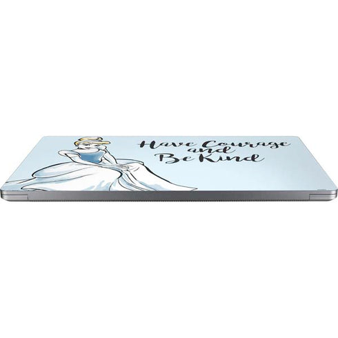 Disney Princess Cinderella Have Courage and Be Kind Art Universal Laptop 12in (9.8 x 6.8in) Skin