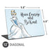 Disney Princess Cinderella Have Courage and Be Kind Art Universal Laptop 12in (9.8 x 6.8in) Skin