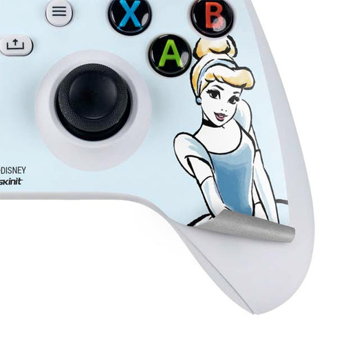 Disney Princess Cinderella Have Courage and Be Kind Art Xbox Series S Controller Skin