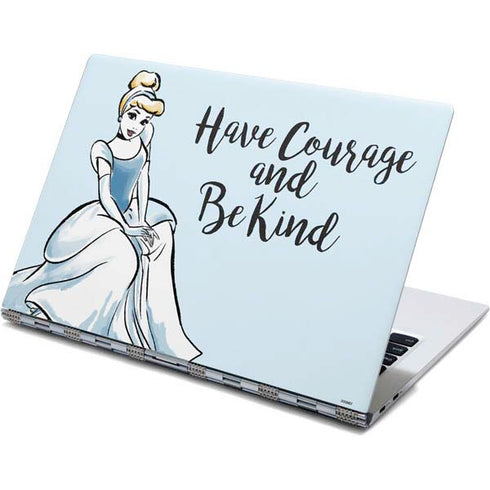 Disney Princess Cinderella Have Courage and Be Kind Art Yoga 910 2-in-1 14in Touch-Screen Skin
